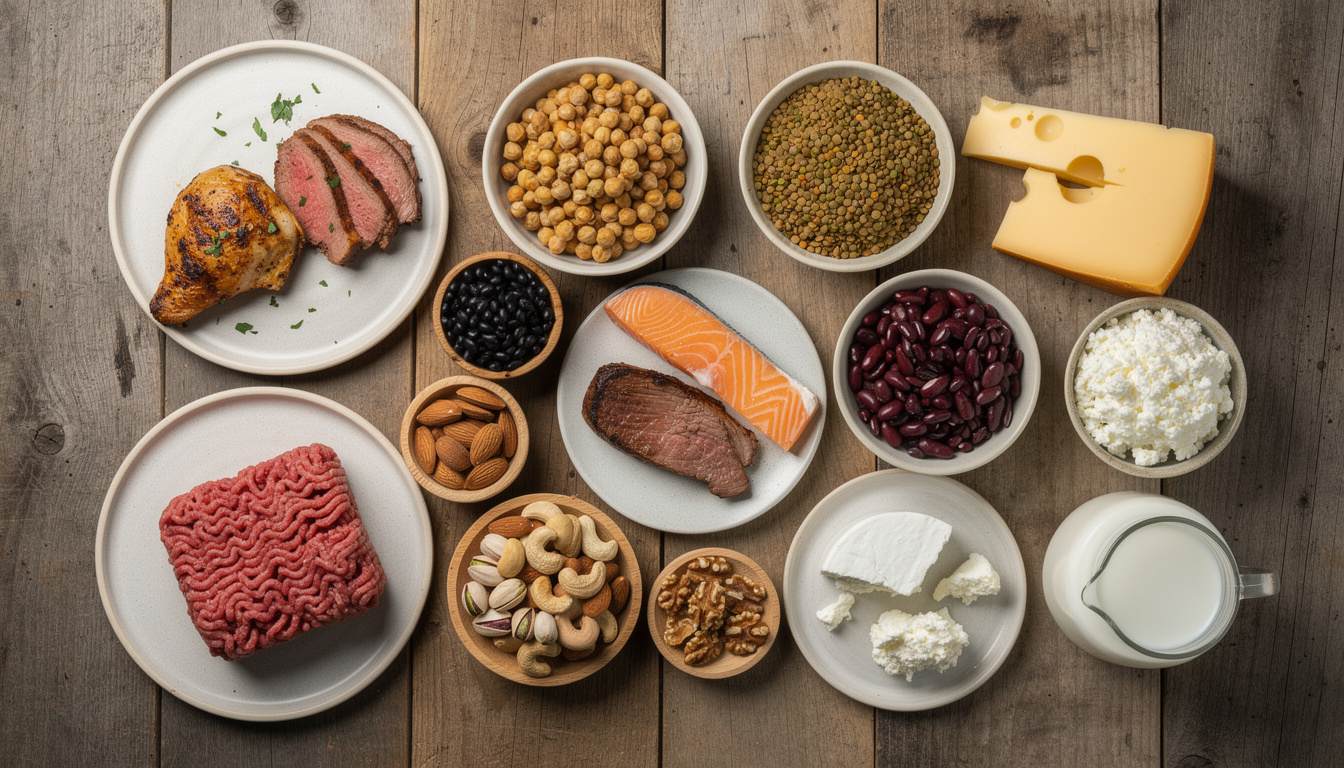 découvrez l'importance des fibres, protéines et bons gras pour une alimentation équilibrée et un corps en bonne santé.