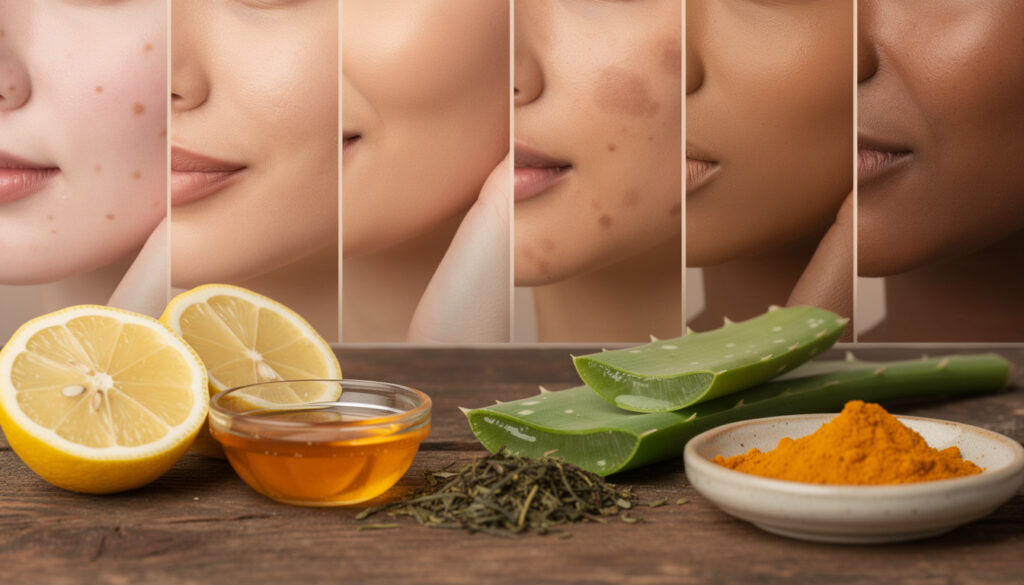 découvrez des méthodes naturelles efficaces pour atténuer les taches pigmentaires et retrouver un teint lumineux et uniforme en douceur.