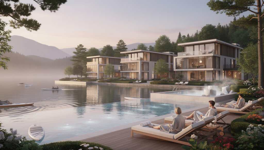 découvrez une sélection des plus beaux hôtels avec spa en bord de lac pour une escapade détente et bien-être au cœur de paysages idylliques.