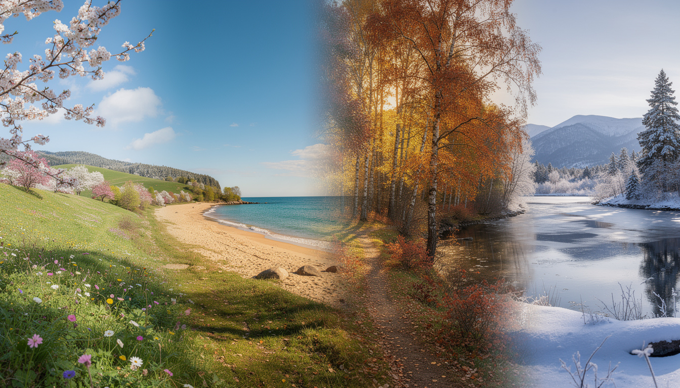 découvrez les meilleures destinations pour chaque saison et profitez d'un voyage inoubliable adapté au climat et aux activités de l'époque.